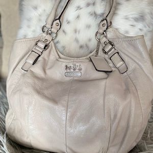 Coach Madison Dove Hobo Satchel Purse